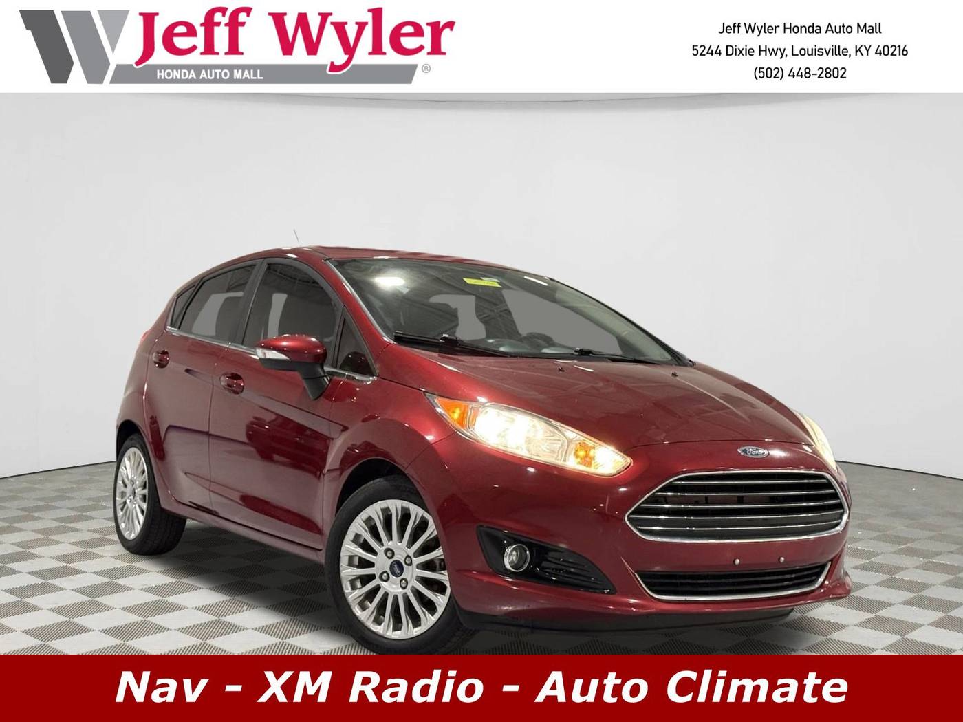 2015 Ford Fiesta Titanium — Hatchback — 117,130 mi — Louisville, KY