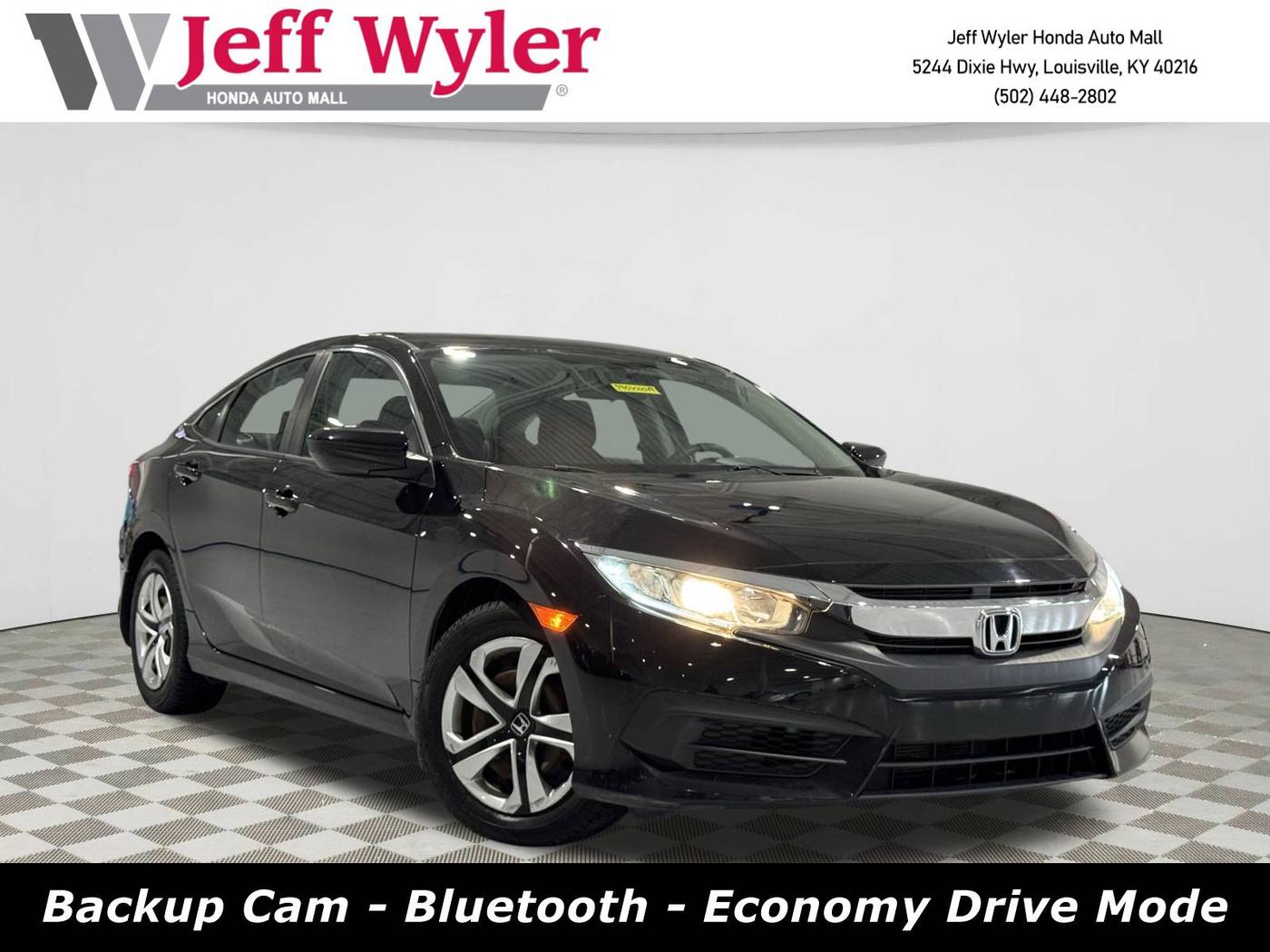 2016 Honda Civic LX — Sedan — 34,593 mi — Louisville, KY