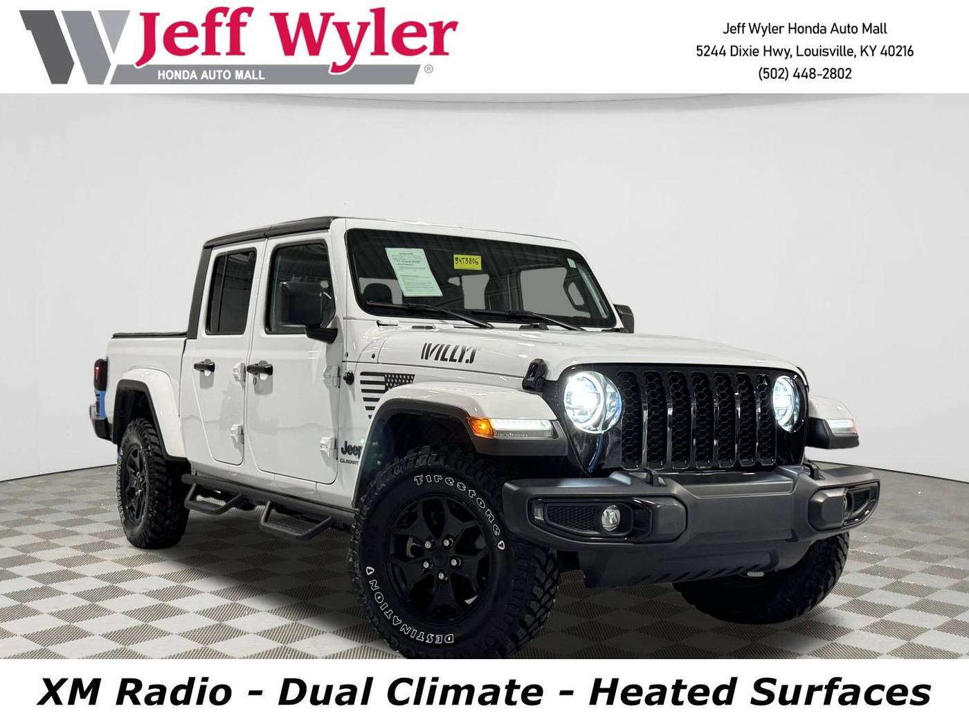 2021 Jeep Gladiator Willys — Pickup Truck — 64,250 mi — Louisville, KY
