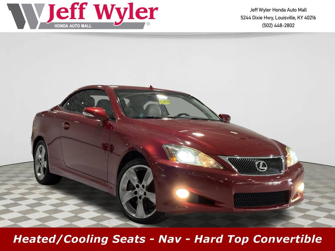 2010 Lexus IS IS 350C — Convertible — 88,733 mi — Louisville, KY