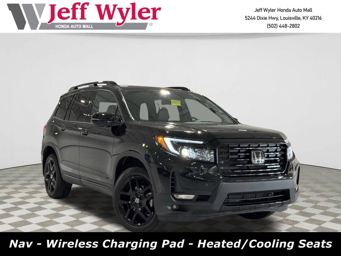 2025 Honda Passport Black Edition — SUV — 2,494 mi — Louisville, KY