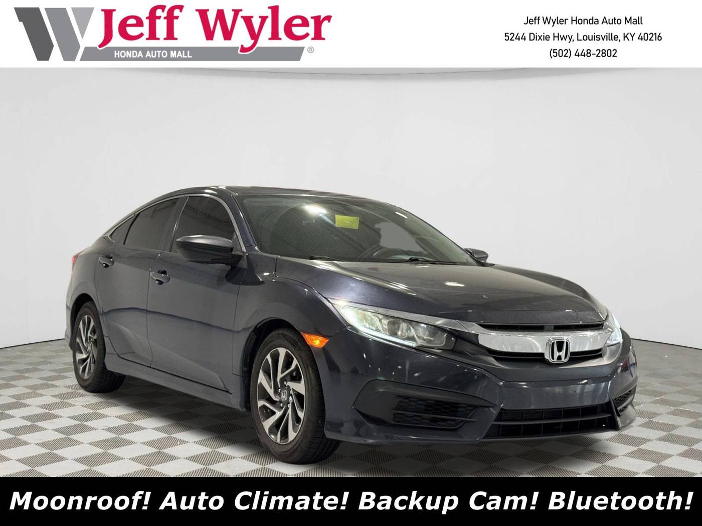 2017 Honda Civic EX — Sedan — 118,024 mi — Louisville, KY