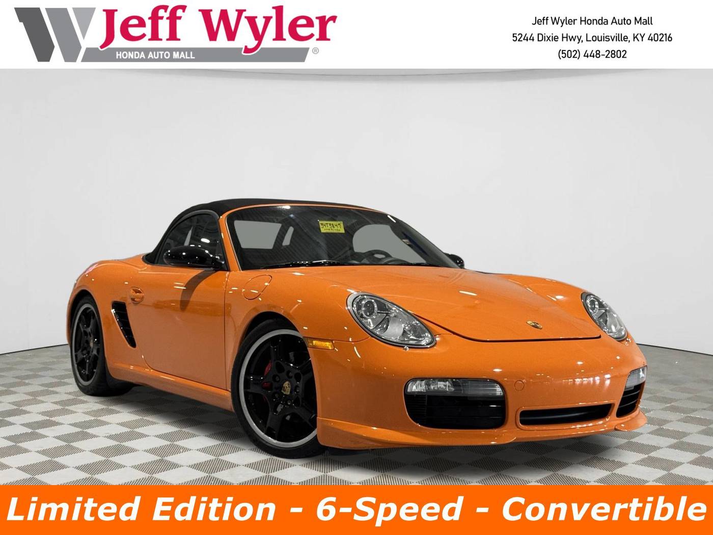 2008 Porsche Boxster S — Convertible — 26,785 mi — Louisville, KY