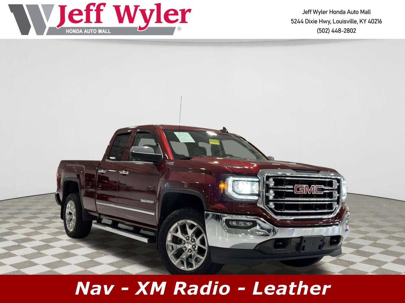 2017 GMC Sierra 1500 SLT — Pickup Truck — 106,260 mi — Louisville, KY