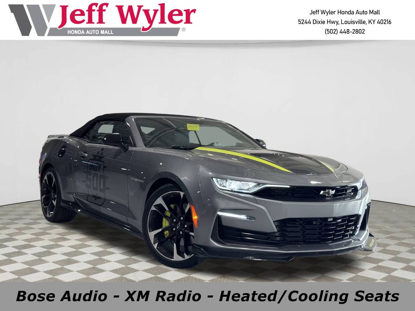 2021 Chevrolet Camaro 2SS — Convertible — 4,726 mi — Louisville, KY