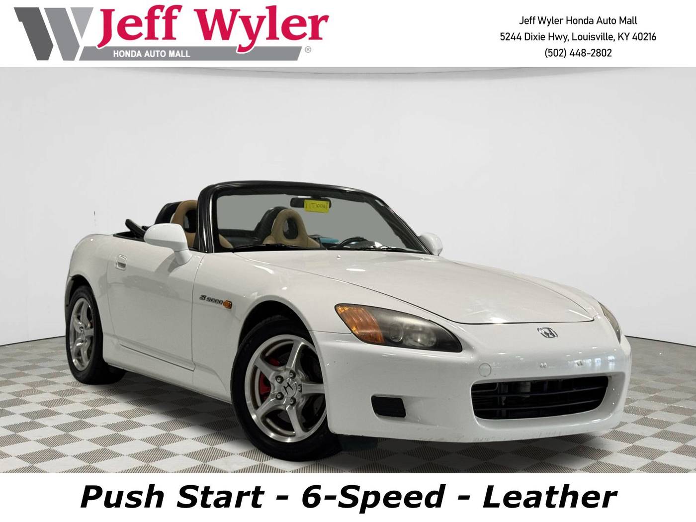 2003 Honda S2000 Base — Convertible — 64,115 mi — Louisville, KY