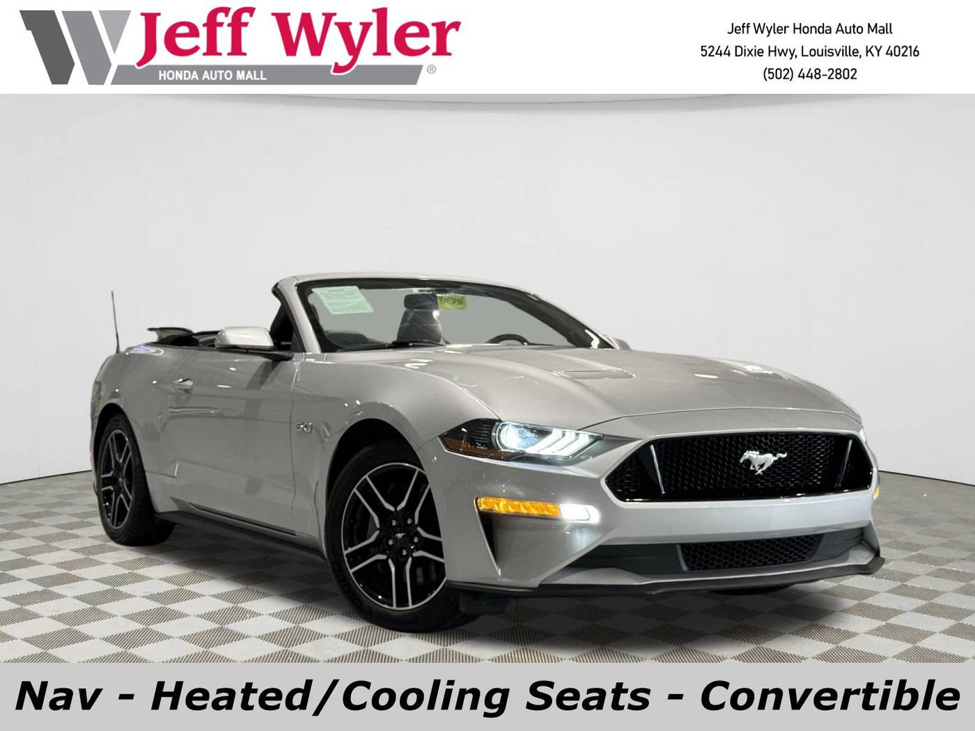 2019 Ford Mustang GT Premium — Convertible — 33,368 mi — Louisville, KY