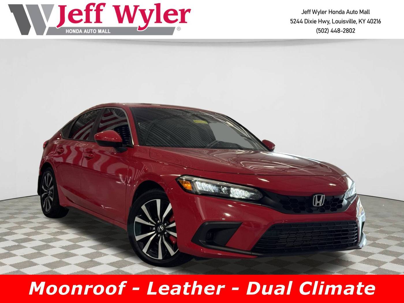 2022 Honda Civic EX-L — Hatchback — 21,696 mi — Louisville, KY