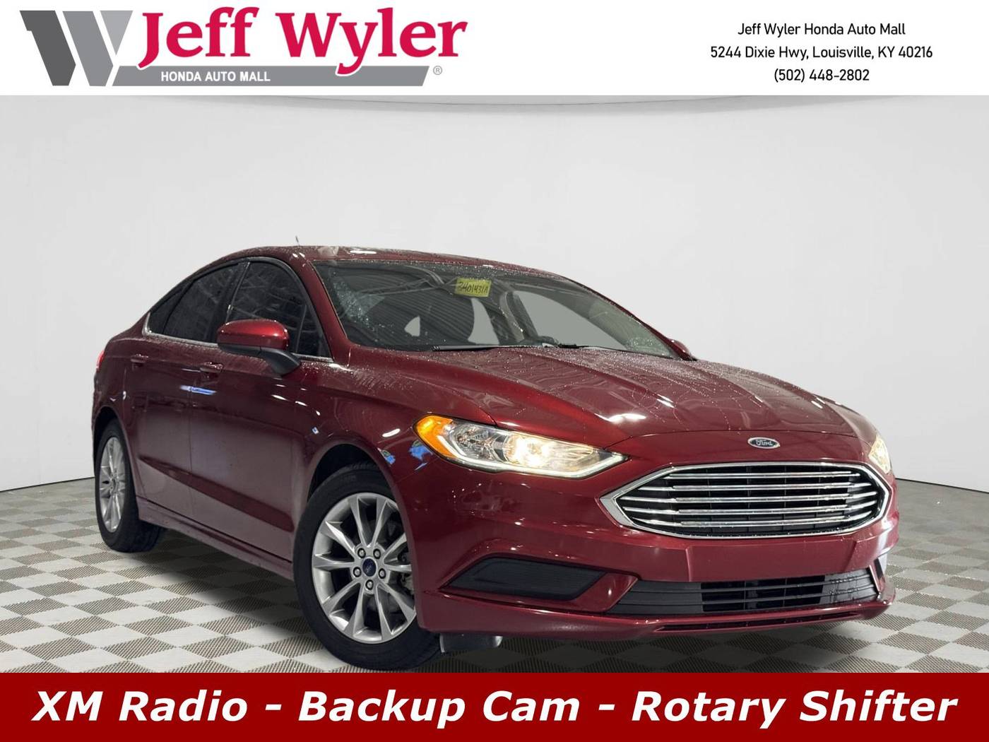 2017 Ford Fusion SE — Sedan — 73,602 mi — Louisville, KY