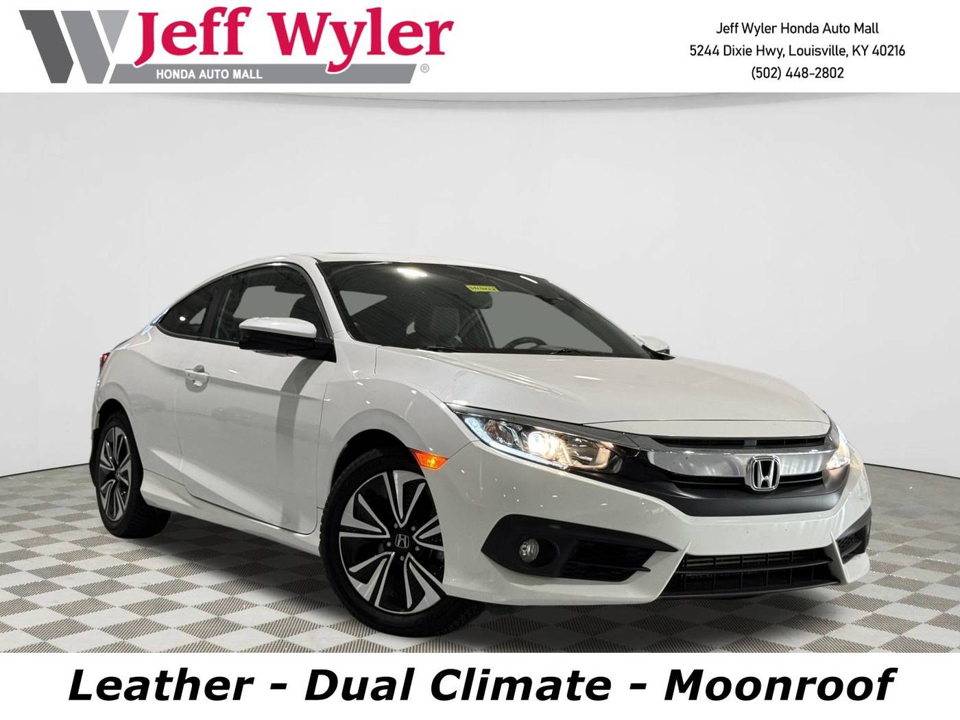 2017 Honda Civic EX-L — Coupe — 63,940 mi — Louisville, KY