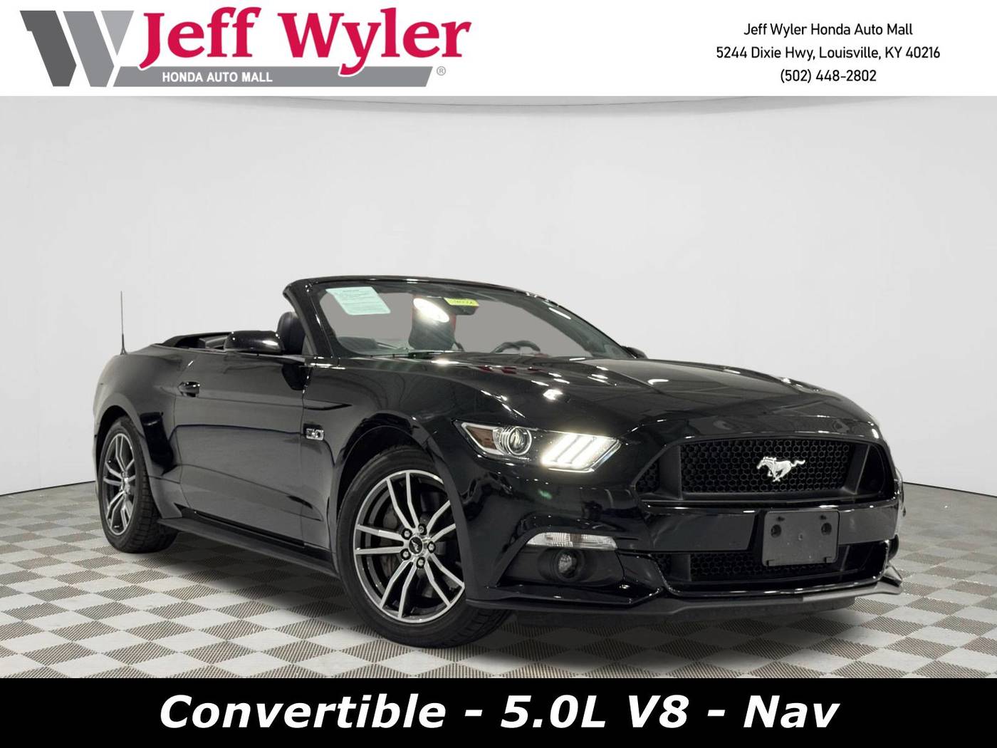 2017 Ford Mustang GT Premium — Convertible — 21,845 mi — Louisville, KY