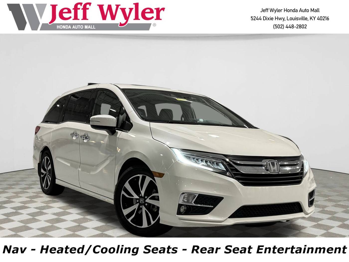 2018 Honda Odyssey Elite — Minivan — 120,466 mi — Louisville, KY