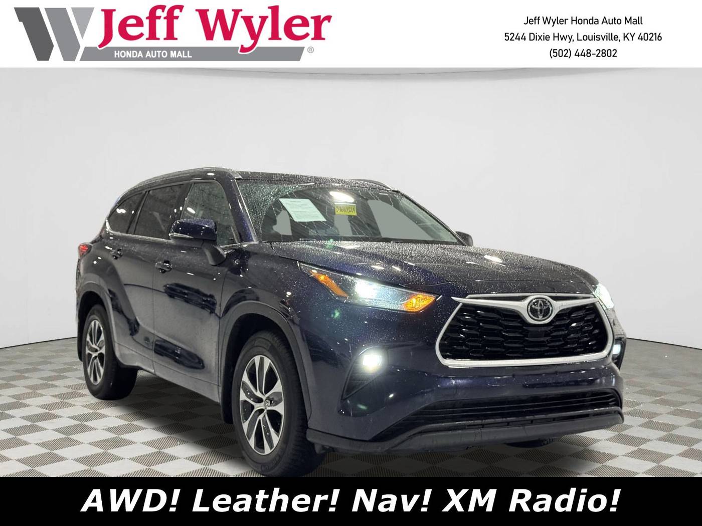 2021 Toyota Highlander XLE — SUV — 73,413 mi — Louisville, KY
