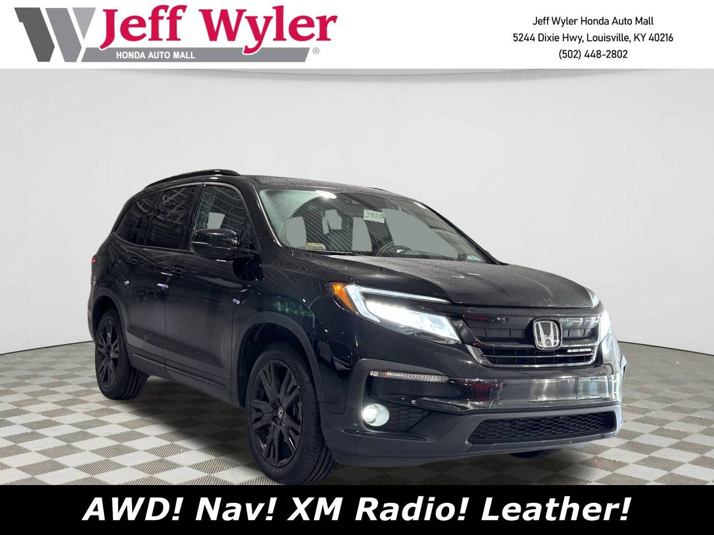 2022 Honda Pilot Black Edition — SUV — 100,953 mi — Louisville, KY