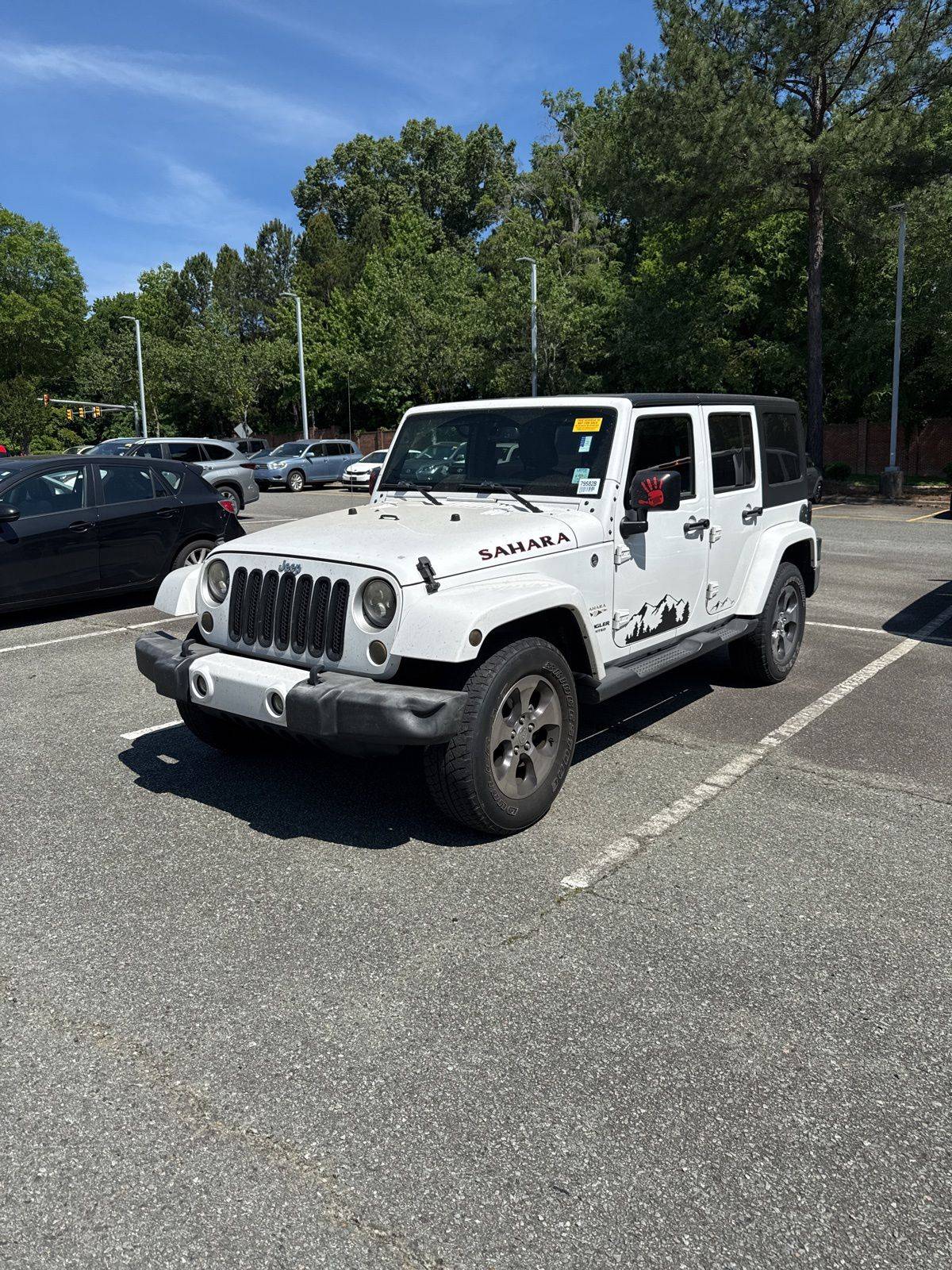 2016 Jeep Wrangler Sahara — SUV — 112,349 mi — Durham, NC