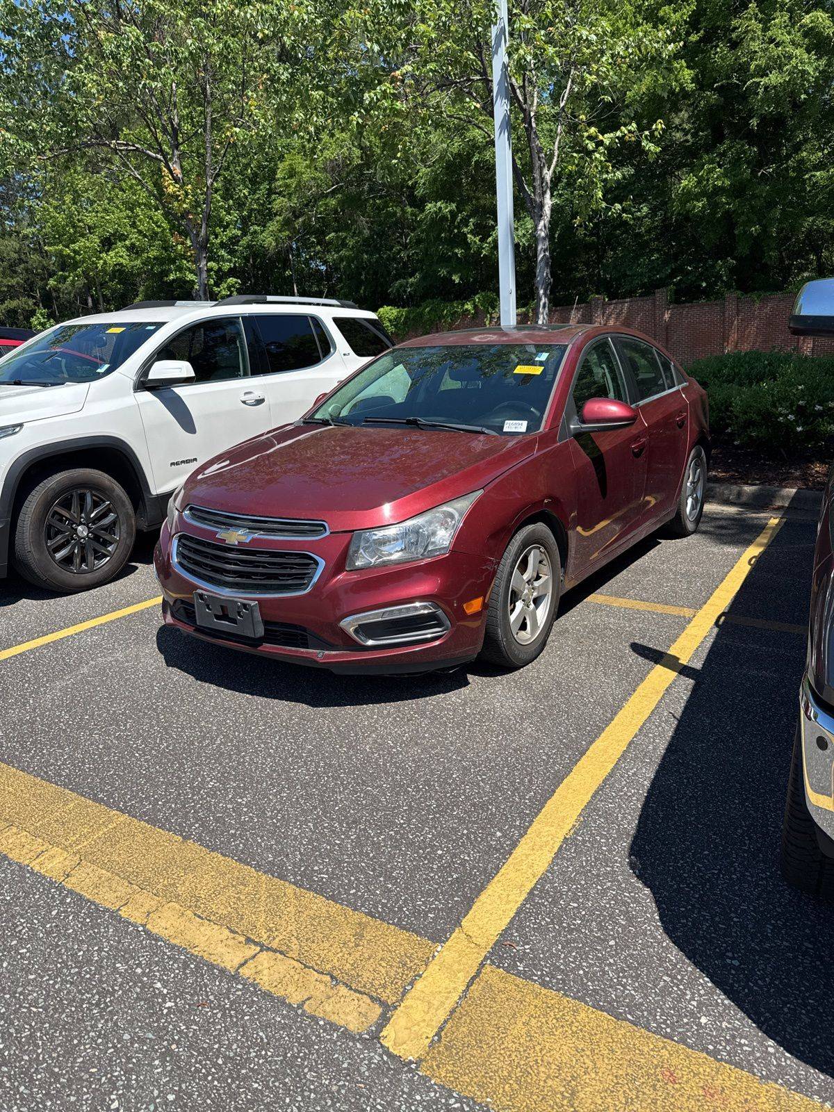 2015 Chevrolet Cruze 1LT — Sedan — 164,693 mi — Durham, NC