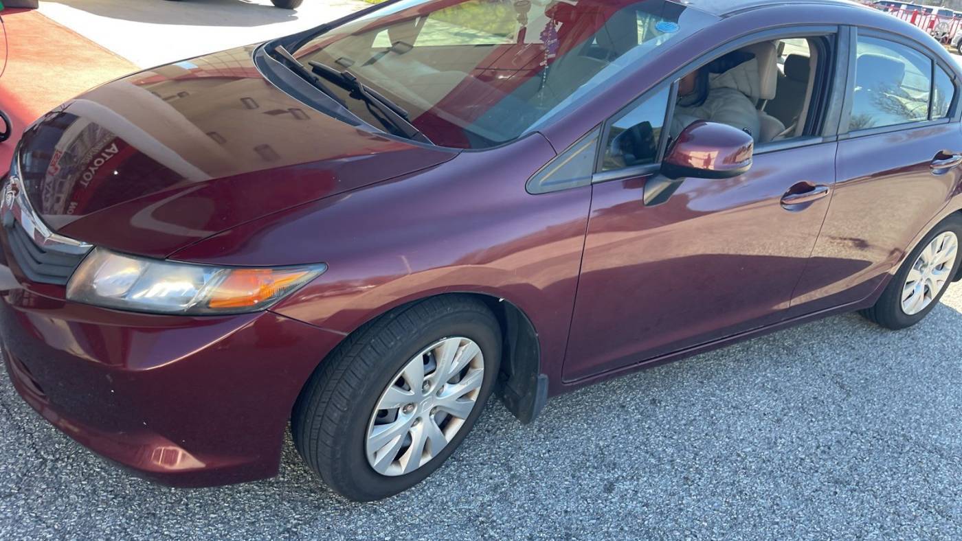 2012 Honda Civic LX — Sedan — 98,673 mi — Durham, NC
