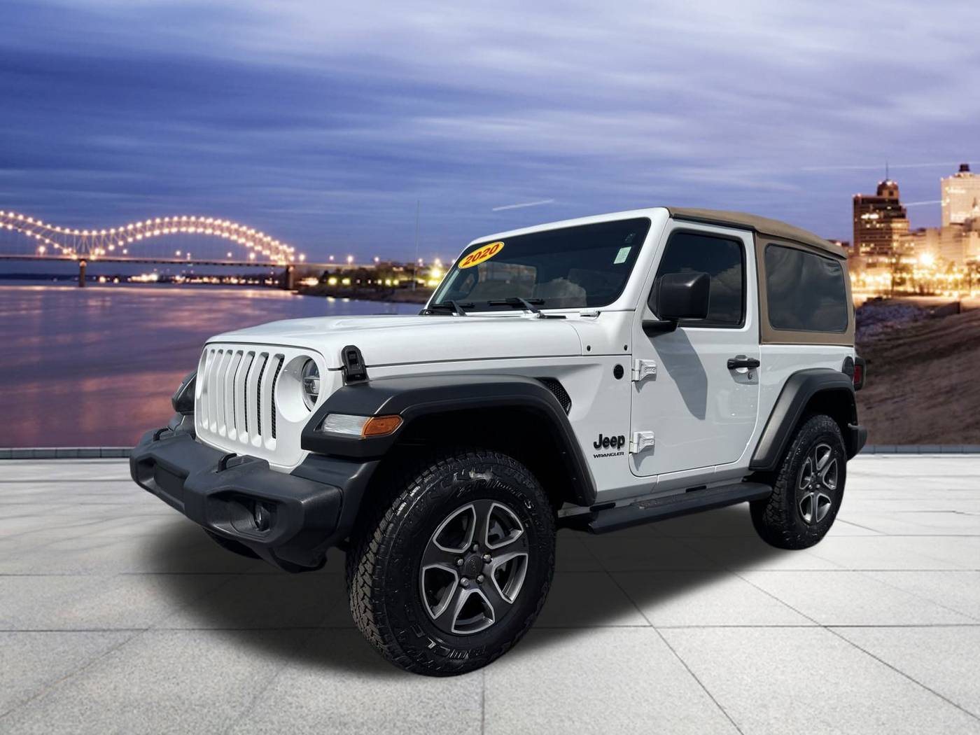 2020 Jeep Wrangler Black and Tan — SUV — 47,948 mi — Memphis, TN