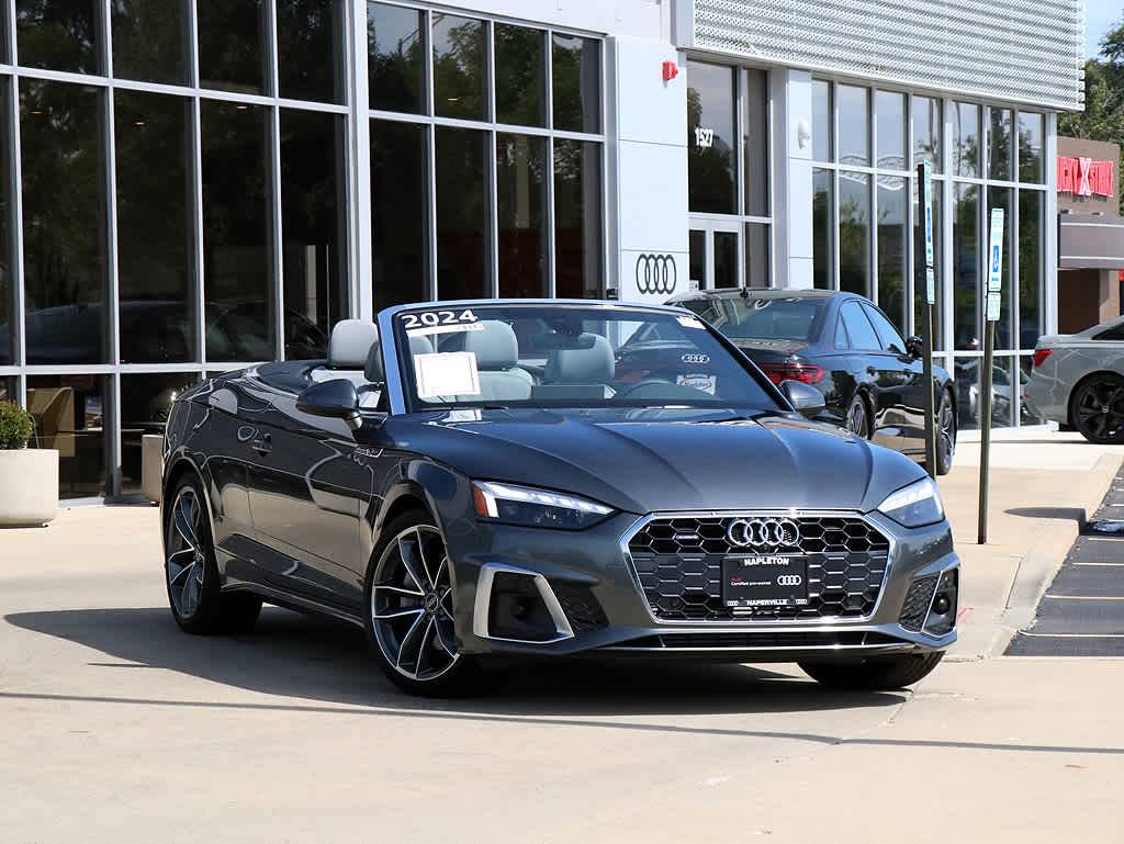 2024 Audi A5 S line Premium Plus — Convertible — 18,616 mi — Naperville, IL