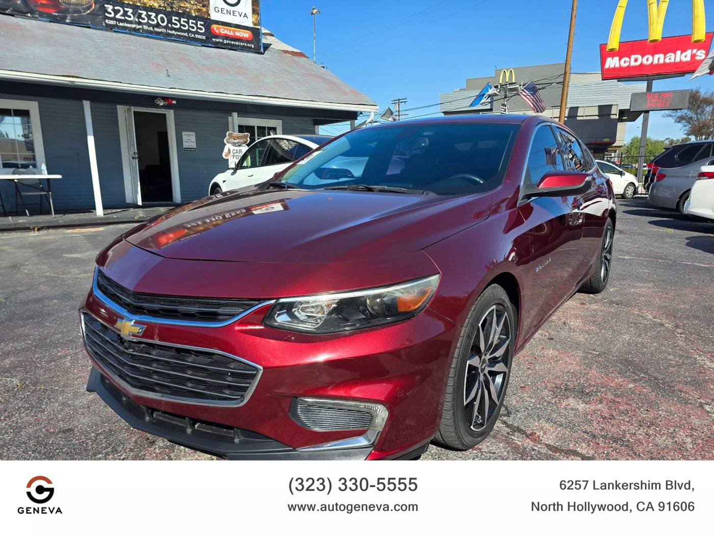 2016 Chevrolet Malibu LT — Sedan — 93,128 mi — Los Angeles, CA