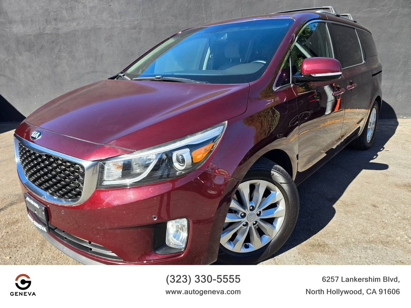 2017 Kia Sedona EX — Minivan — 94,838 mi — Los Angeles, CA