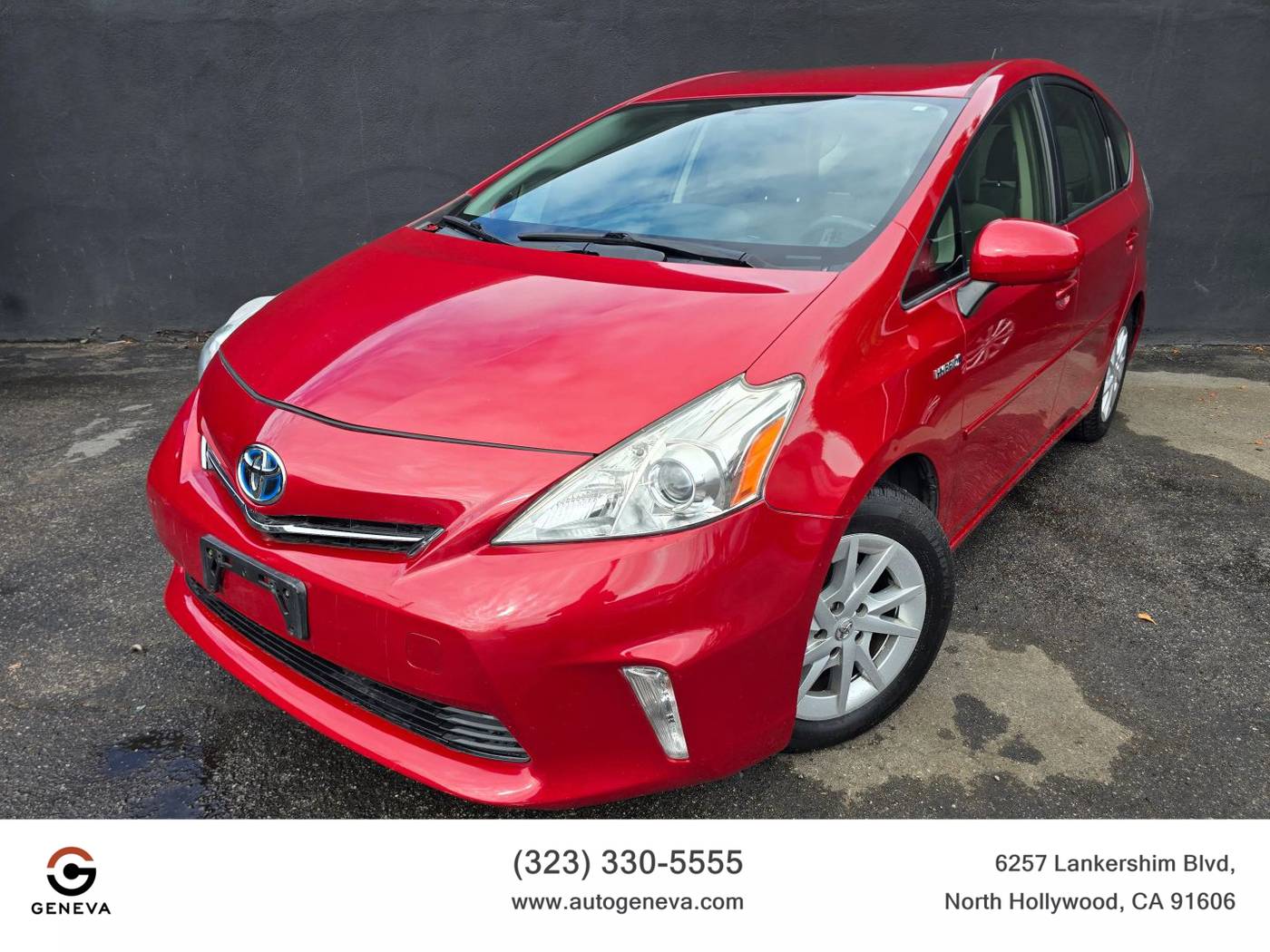 2012 Toyota Prius v Two — Wagon — 131,929 mi — Los Angeles, CA