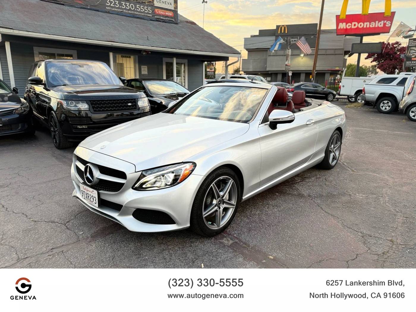 2017 Mercedes-Benz C-Class C 300 — Convertible — 56,395 mi — Los Angeles, CA