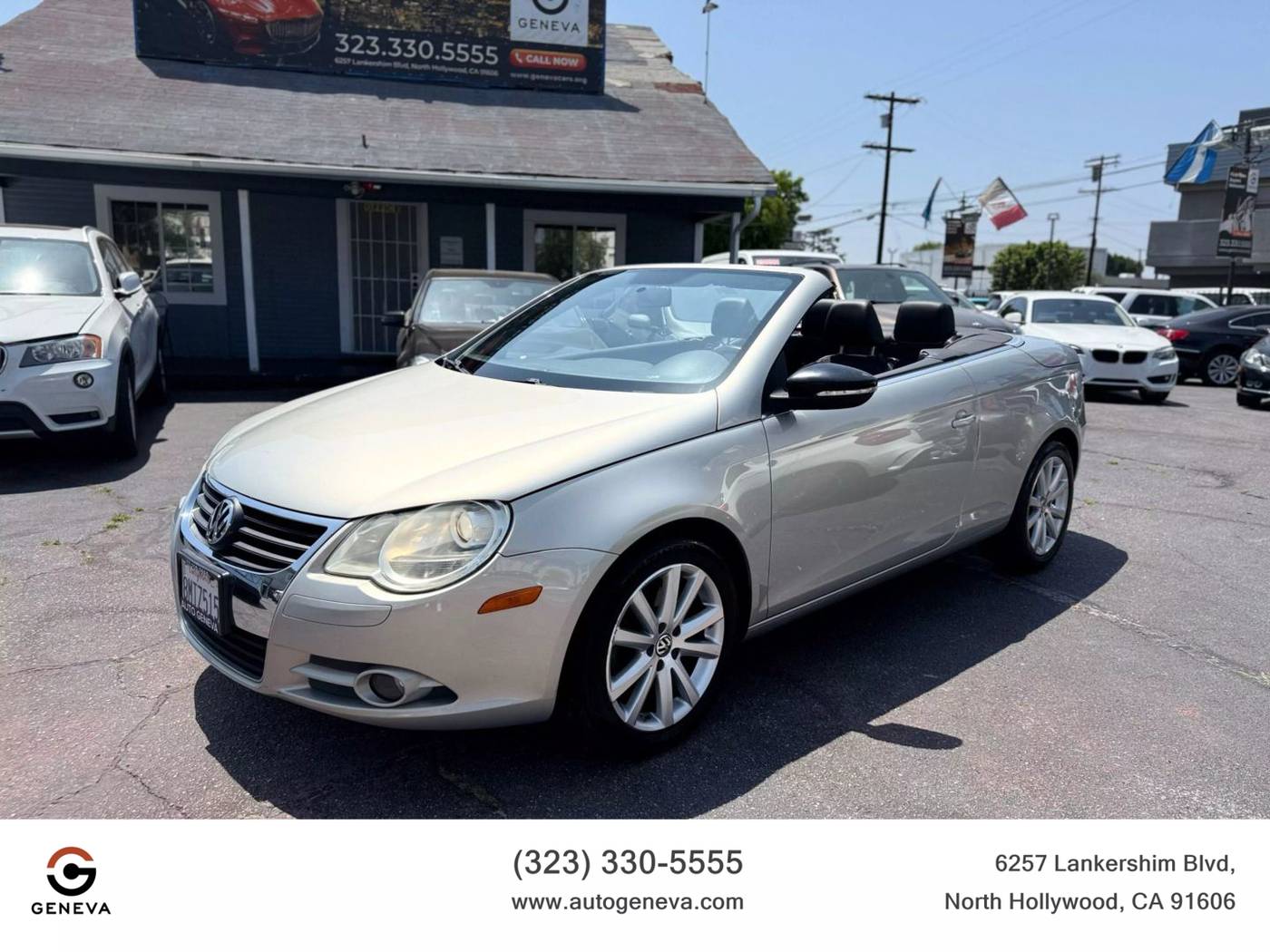 2010 Volkswagen Eos Komfort — Convertible — 74,712 mi — Los Angeles, CA