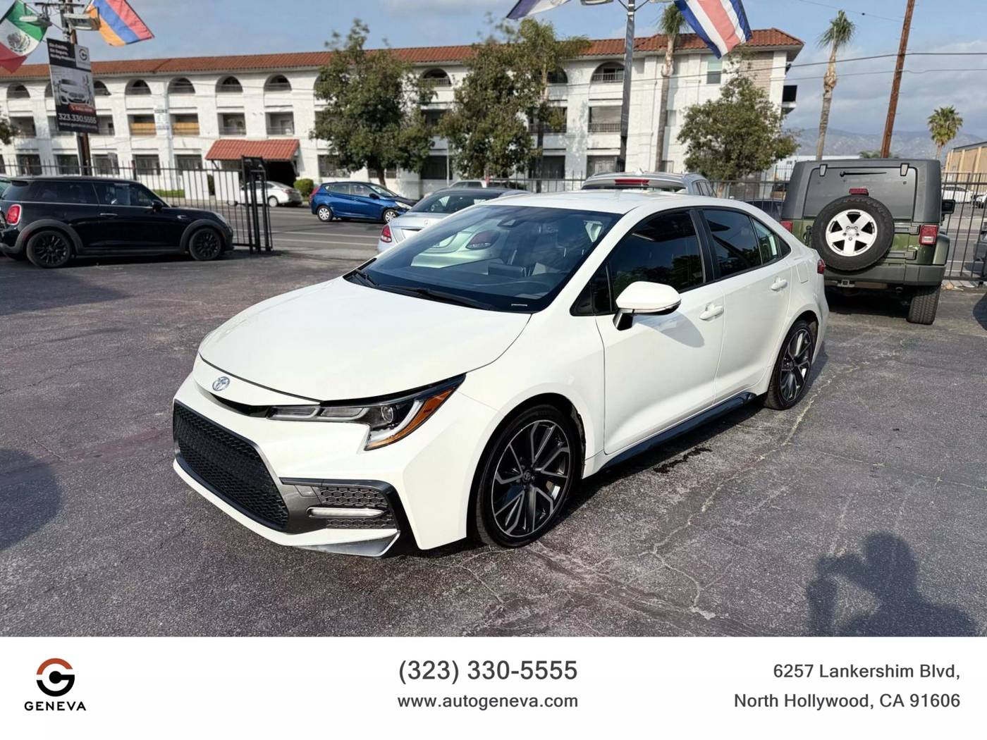 2020 Toyota Corolla SE — Sedan — 123,493 mi — Los Angeles, CA