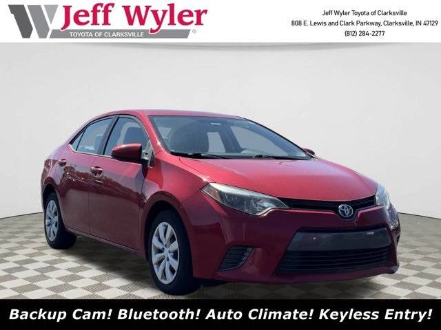 2015 Toyota Corolla LE — Sedan — 106,879 mi — Clarksville, IN