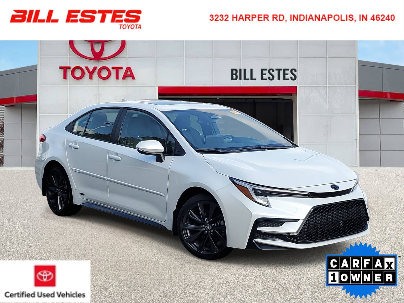 2025 Toyota Corolla Hybrid SE — Sedan — 2,366 mi — Indianapolis, IN