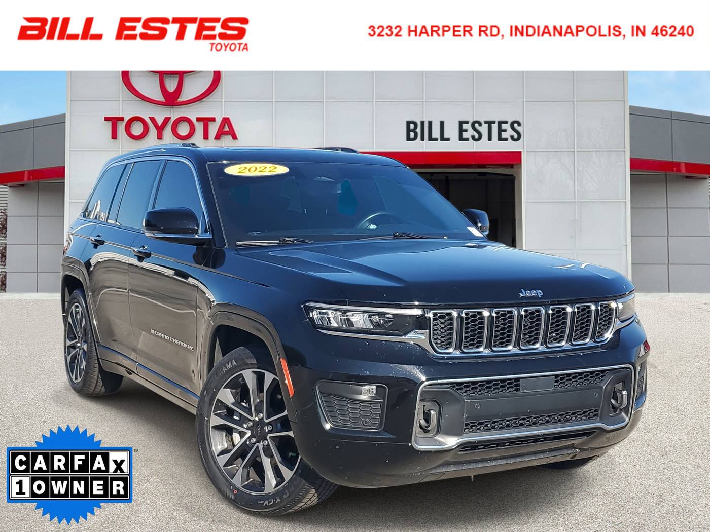 2022 Jeep Grand Cherokee Overland — SUV — 93,236 mi — Indianapolis, IN