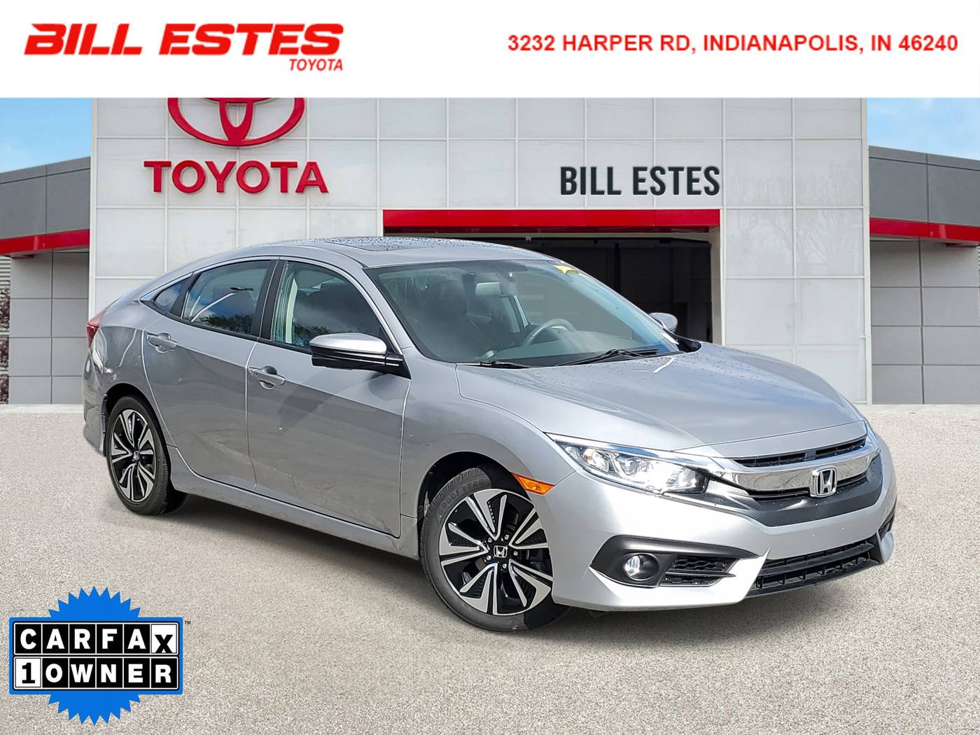 2016 Honda Civic EX-L — Sedan — 45,629 mi — Indianapolis, IN