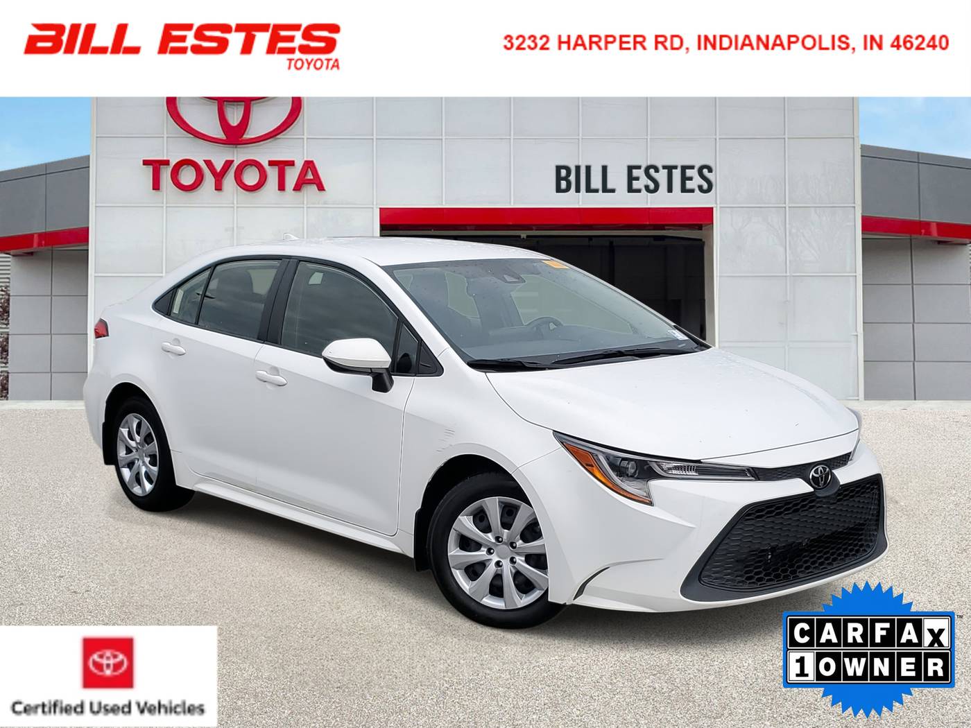 2022 Toyota Corolla LE — Sedan — 18,760 mi — Indianapolis, IN