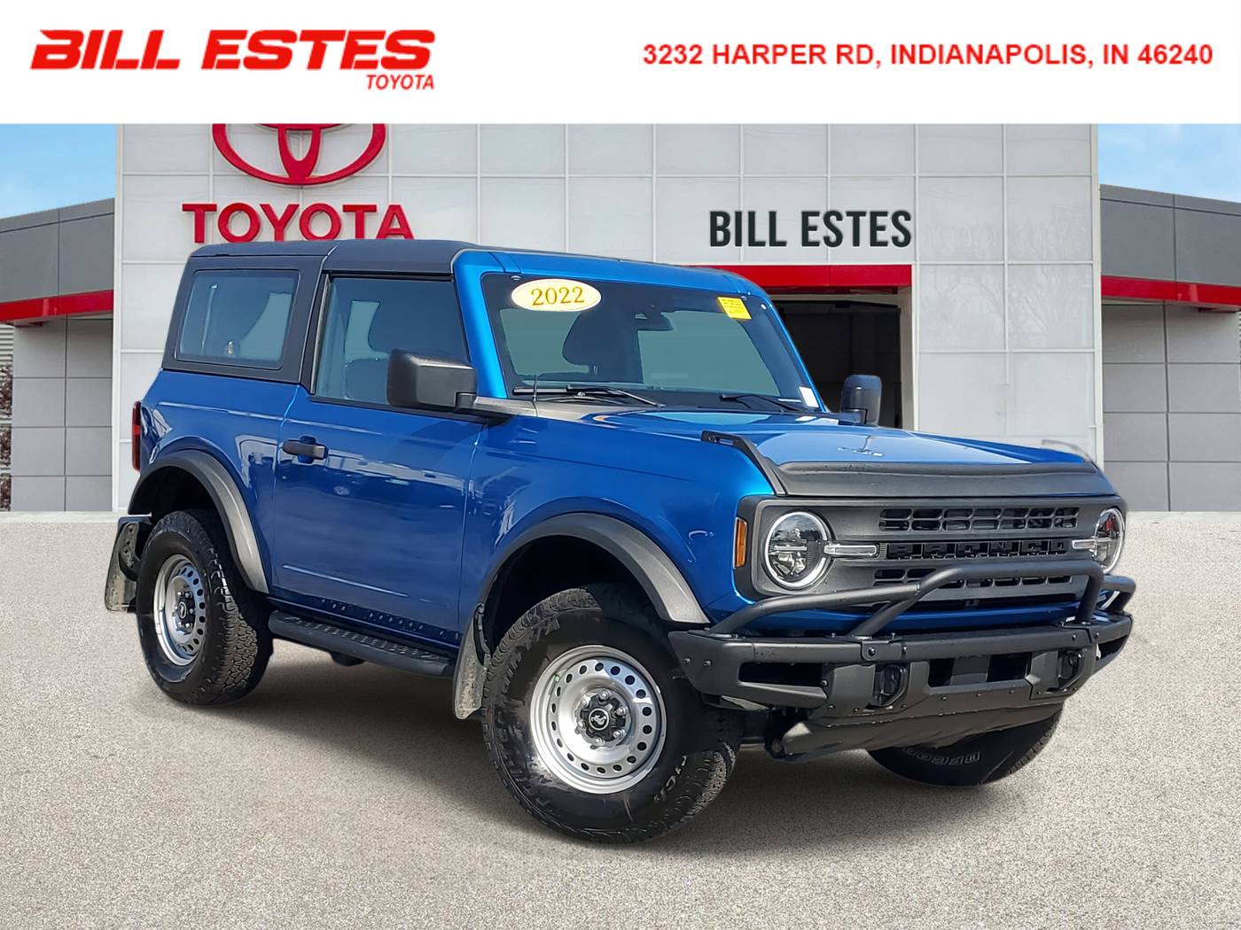 2022 Ford Bronco Base — SUV — 23,370 mi — Indianapolis, IN