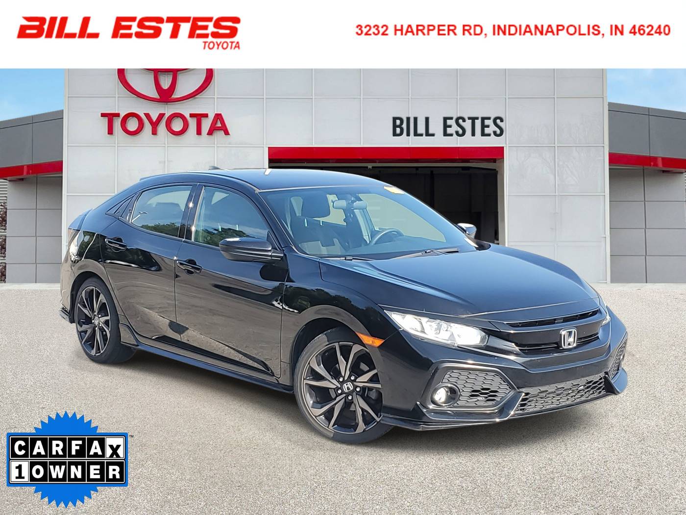 2018 Honda Civic Sport — Hatchback — 65,321 mi — Indianapolis, IN