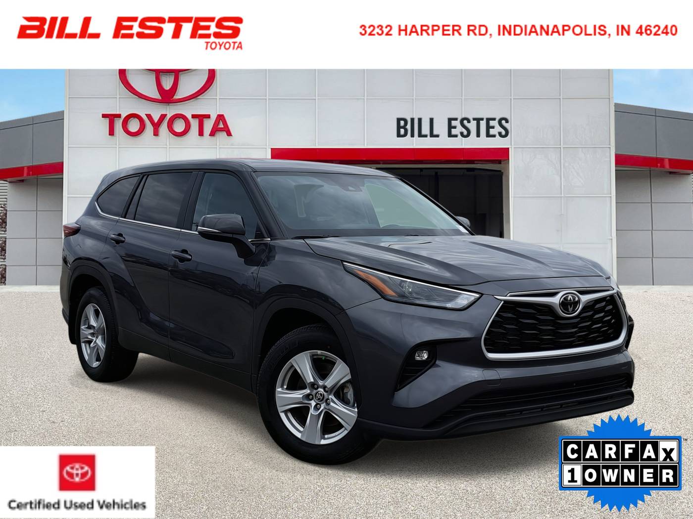 2024 Toyota Highlander LE — SUV — 1,100 mi — Indianapolis, IN