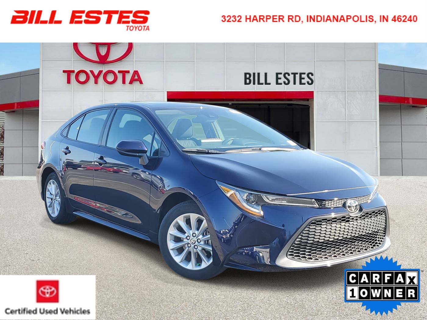 2022 Toyota Corolla LE — Sedan — 14,443 mi — Indianapolis, IN