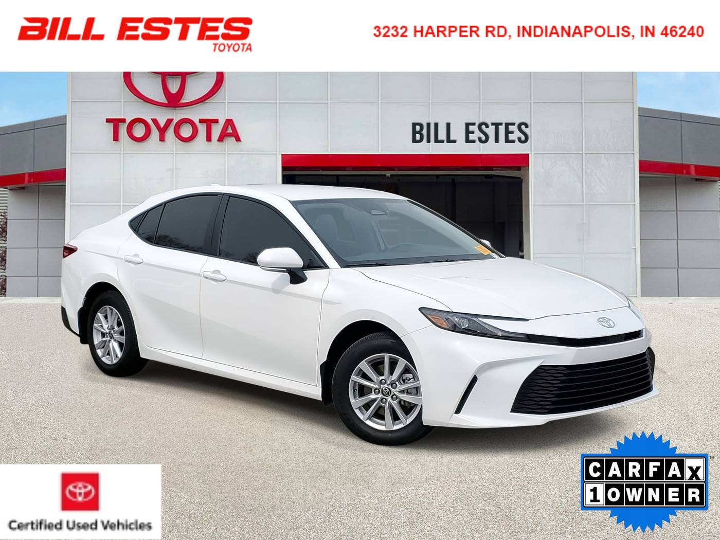2025 Toyota Camry LE — Sedan — 3,367 mi — Indianapolis, IN