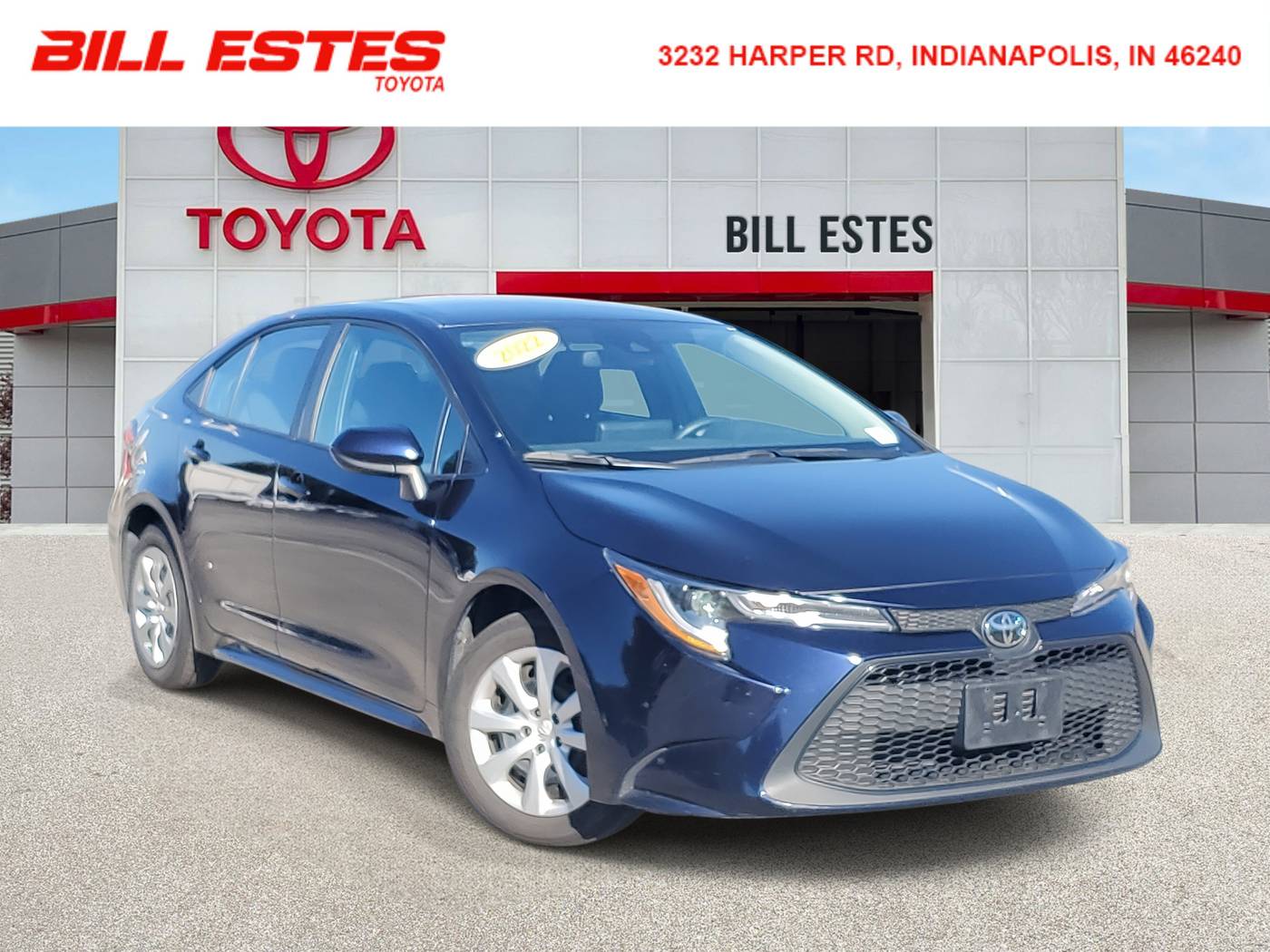 2022 Toyota Corolla LE — Sedan — 51,714 mi — Indianapolis, IN