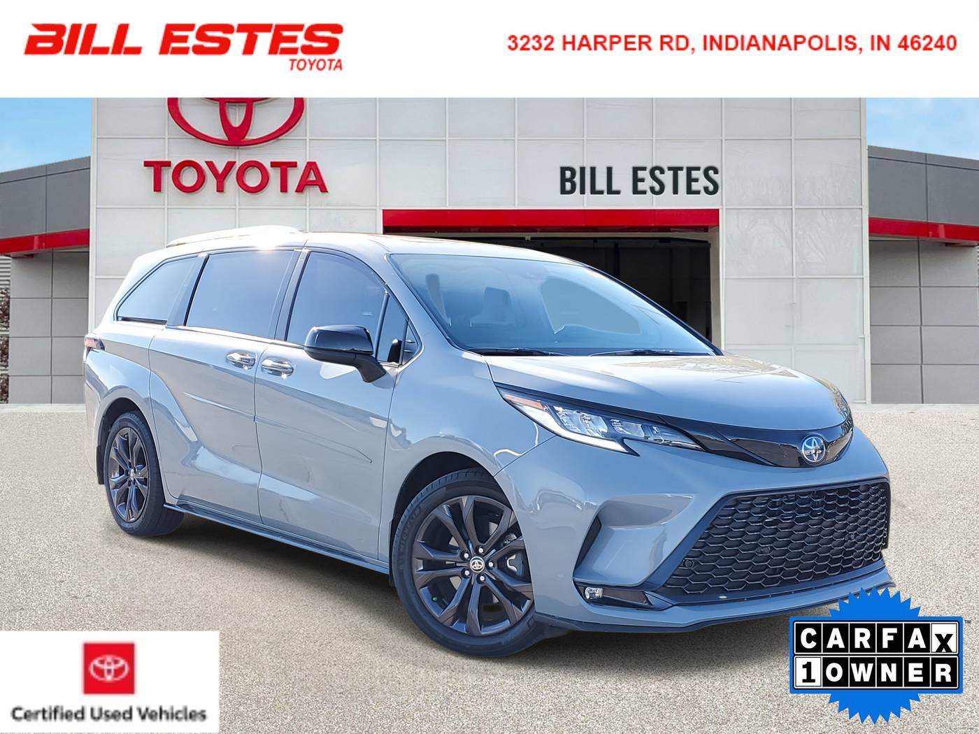 2025 Toyota Sienna XSE — Minivan — 13,108 mi — Indianapolis, IN