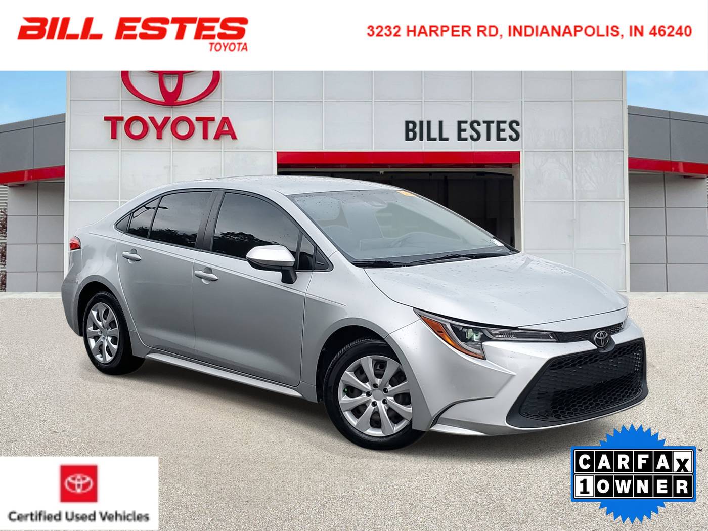 2021 Toyota Corolla LE — Sedan — 38,531 mi — Indianapolis, IN