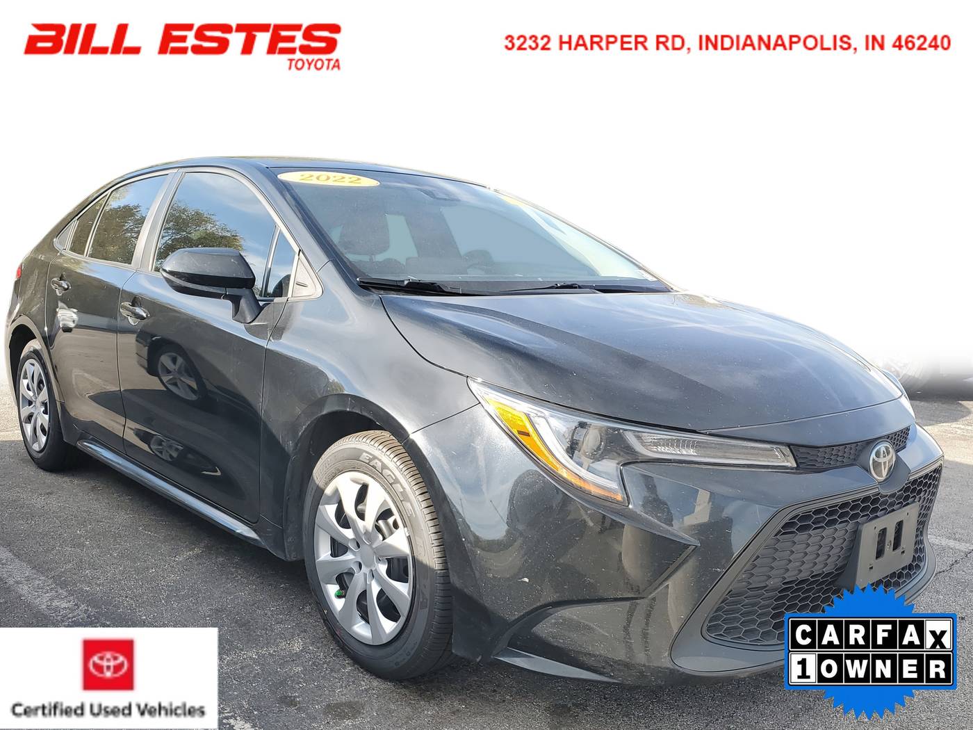 2022 Toyota Corolla LE — Sedan — 48,068 mi — Indianapolis, IN