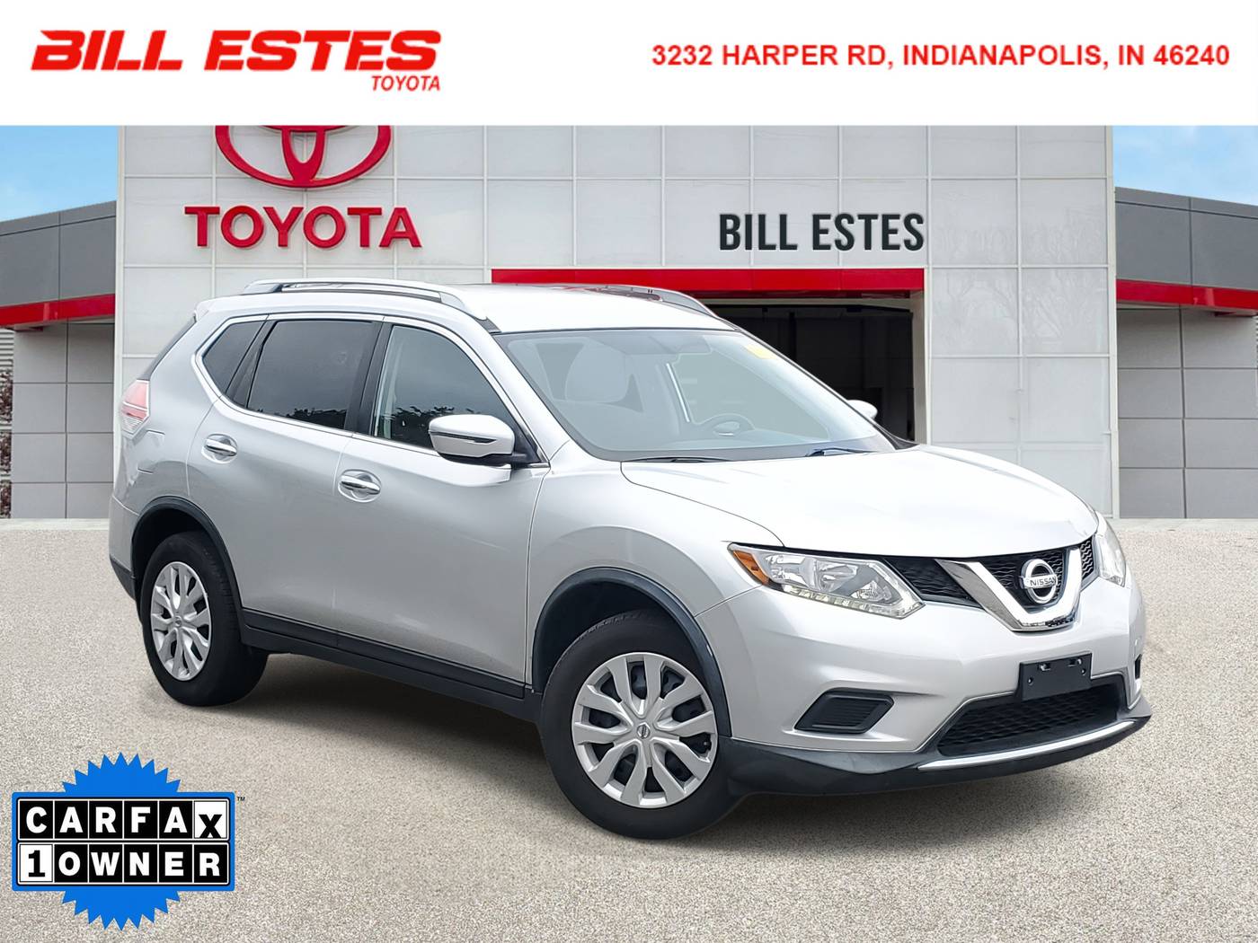 2016 Nissan Rogue S — SUV — 65,484 mi — Indianapolis, IN