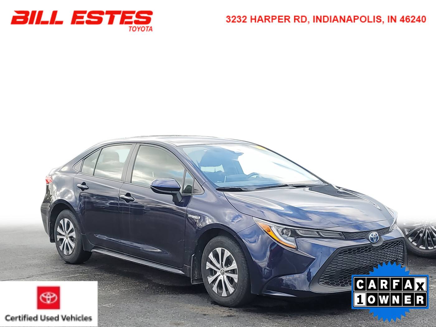2021 Toyota Corolla Hybrid LE — Sedan — 39,352 mi — Indianapolis, IN