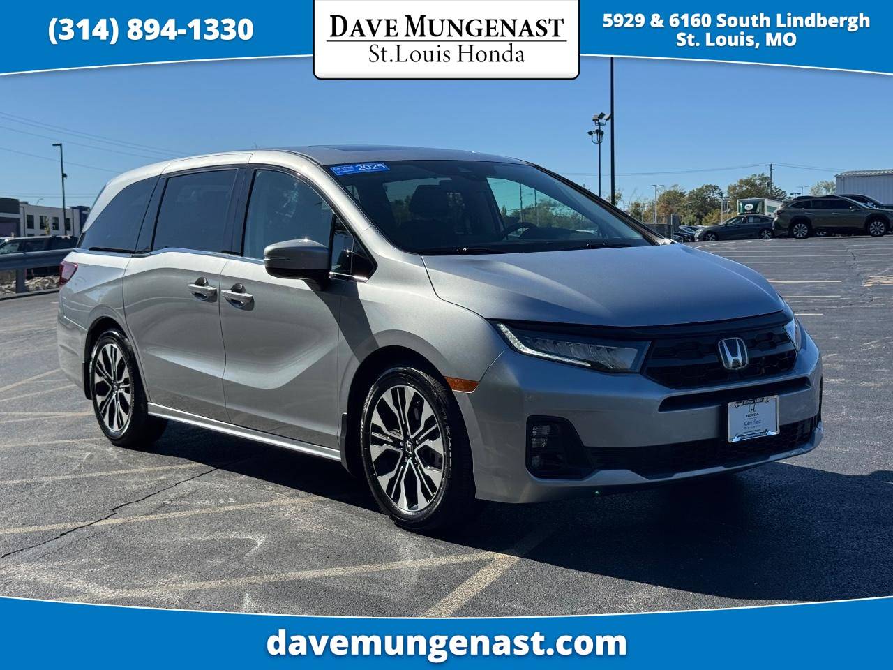 2025 Honda Odyssey Elite — Minivan — 3,419 mi — St. Louis, MO