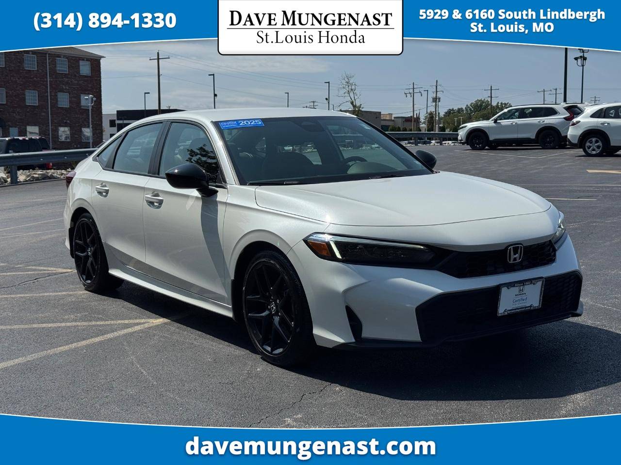 2025 Honda Civic Sport — Sedan — 7,738 mi — St. Louis, MO