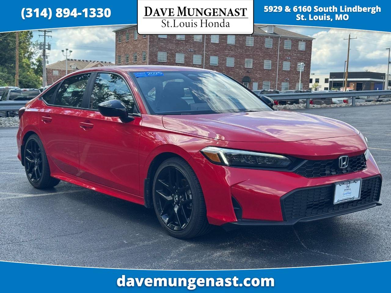 2025 Honda Civic Sport — Sedan — 6,240 mi — St. Louis, MO