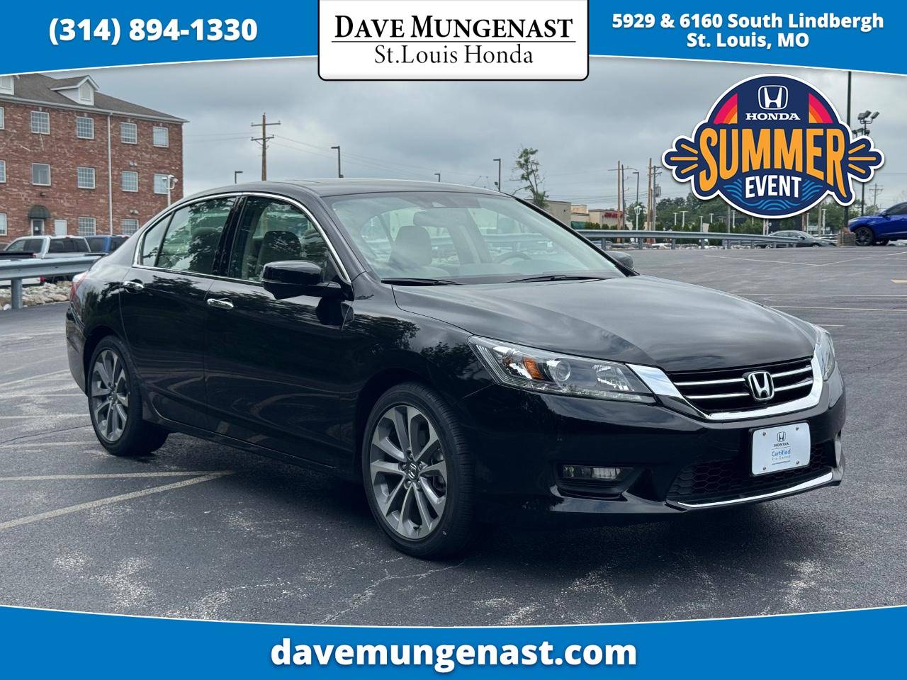 2015 Honda Accord EX-L V6 — Sedan — 9,281 mi — St. Louis, MO