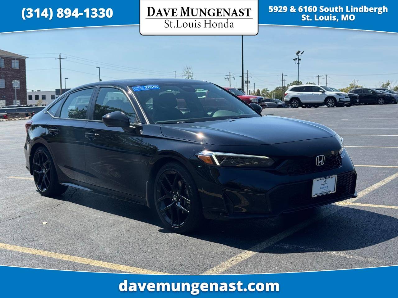 2025 Honda Civic Hybrid Sport — Sedan — 4,213 mi — St. Louis, MO